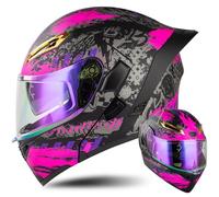 Letetexi Casco de Moto Modular con Bluetooth Slot Integrado, ECE Homologado Casco Integrales Moto Jet Scooter para Mujer Hombre Adultos,con Doble Visera Casco Moto Flip Up
