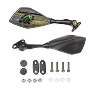 Letgoing Espejos de motocicleta giratorios de 360°, espejos laterales convexos para ZX6R ZX-6R ZX636 Ninja 300 EX300 ABS 400 2018-2019 600 CBR 600RR 2003-2011CBR900