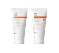 Leti AT4 Atopic Skin Defense Facial Crema SPF50+, 50ml+REGALO Leche Corporal, 50ml