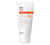 Leti AT4 Cuidado de protección múltiple con protección solar media (SPF 20) - 50 ml