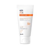 Leti at4 defense gesichtscreme spf 50+ - wasserabweisende, hautschütz