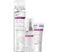 Leti SR Sérum 30 ml + Agua Micelar 200 ml + Crema Correctora SPF30 40 ml
