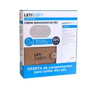 Letibalm Repair Crema Reparadora Pies 100ml + Accesorios de Cuidado Pack