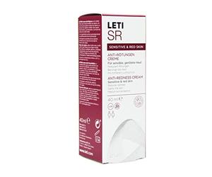 LetiSR Crema Anti-Rojeces SPF20, 40ml+REGALO Probioclean H20 Agua Micelar, 200ml
