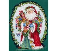 Letistitch Kamaca Jolly Saint Nick - Kit de punto de cruz (29 x 22 cm)
