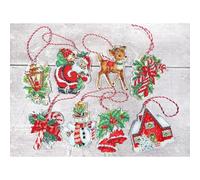Letistitch Leti966 - Kit de punto de cruz (8 x 10 cm), multicolor