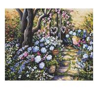 Letistitch Leti982 - Kit de punto de cruz (39 x 32 cm), multicolor