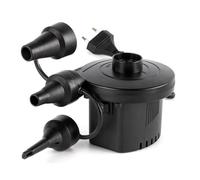 LETJUM Inflador Eléctrico, Bomba de Aire Portátil, 220-240V AC Hinchador Inflador Recargable con 3 Boquillas, 2 en 1 para Inflar/Desinflar Colchón Hinchable Piscina Camping Barcos etc