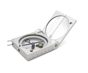 LeTkingok Brújula Geológica Harbin DQL-2A, Topografía Profesional de Teodolito de Aleación de Aluminio con Funda de Cuero Portátil