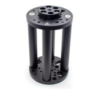 LeTkingok Columna de Extensión para Montura Ecuatorial de Telescopio TC40, Adaptador Universal para Monturas EQ3/EQ5/EQ6/GEM45/CEM40 (Negro)