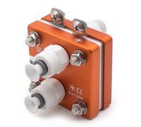 LeTkingok Electrolizador de Hidrógeno PEM de 50ML, Generador de H₂ de Agua Pura con Membrana de Nafion, Vida útil de 10 000H, Densidad de Corriente de 0,76 A/cm²