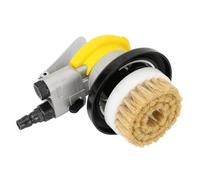 LeTkingok Máquina de Limpieza Neumática con Cepillo de 35 s, Cepillo de Nailon de 10 000 RPM para Lavar Zapatos y Sofás de Cuero