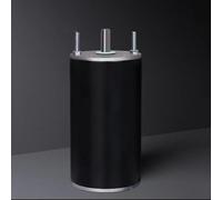 LeTkingok Motor de CC de Alta Velocidad XD-63120 de 180 W y 24 V, Mini Motor de Velocidad Ajustable de 4000 RPM con Rotación hacia Adelante/Atrás