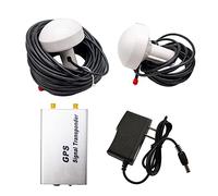 LeTkingok Transpondedor De Señal GPS, Repetidor De Señal Beidou Amplificador GPS Intensificador GPS+BD Prueba De Posicionamiento De Cobertura Interior