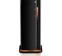 let'me Humidificador de niebla cálida y fría de 2.64 galones de tanque de agua negro