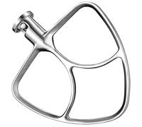 LETOMS Accesorio de paleta para batidoras Kitchenaid de 4.5 a 5 cuartos de galón, batidor de borde flexible para batidora Kitchenaid, apto para lavavajillas