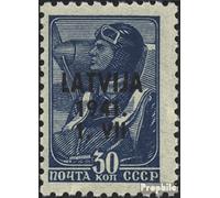 Letonia (alemán.ocupación.2.Guerra Mundial.) 5 Nuevo con Goma Original ** MNH 1941 Latvija (Sellos para los coleccionistas)