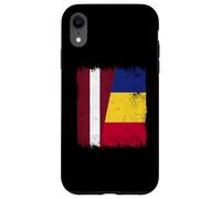 Letonia Rumania Media Bandera Letona Rumania Herencia Carcasa para iPhone XR