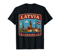 Letonia Viaje Familiar a Letonia Viajes de Vacaciones Camiseta