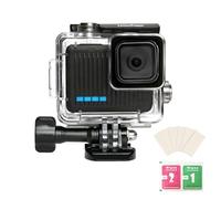 LetonPower Carcasa de Buceo Impermeable para GoPro Hero 4K - Estuche subacuático de 60 m con Soporte, Carcasa Protectora de Buceo Compatible con el Kit de Accesorios de cámara de acción Hero 4K 2024