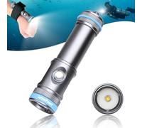 LetonPower Tynny-13FD - Luz de Buceo de 2200 lúmenes para fotografía subacuática, luz de Relleno, luz de Video subacuática a Prueba de Agua hasta 100 m, con luz de Video para Buceo con Carga Tipo C