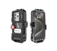 LetonPower X30 Funda Impermeable Bluetooth para teléfono de 30 m para fotografía y vídeo submarinos. Carcasa de Buceo, Compatible con iPhone, Samsung, Huawei y Android