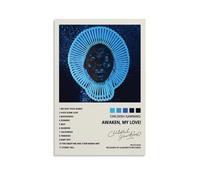 LETOOUY Childish Gambino Álbum Despierta Mi Amor Póster Pintura Decorativa Lienzo Arte de Pared Salón Póster Dormitorio Pintura, Arte de Pared Impresión de Imagen Moderna Decoración de Habitación