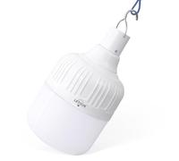 LETOUR Lámpara Camping Recargable ,5000 lúmenes Bombilla de Luz LED Portátil con 5 Modos de Lluminación, IP45 Resistente al Agua, 8800 mAh Senderismo Camping Emergencia al Aire Libre