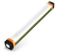 LETOUR Luz LED de acampada, 4 modos 400 lumens recargable por USB, con banco de energía de 1200 mAh, luz de emergencia magnética IP68 resistente al agua, para senderismo, barbacoa al aire libre