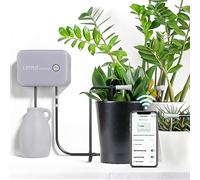 LetPot Sistema de riego automático para plantas en maceta, [Wi-Fi y control de aplicación] Sistema de riego por goteo, dispositivos inteligentes de riego de plantas (gris)