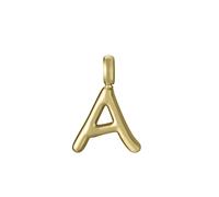 Letra A Viceroy Acero Dorado 15200m01012a Joven Mujer Sin Cadena