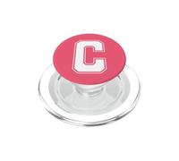 Letra C Big Bold Capital Varsity Alfabeto Monograma PopSockets PopGrip para MagSafe