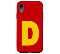 Letra D Ardilla Grupo A Juego Disfraz De Halloween Cosplay Carcasa para iPhone XR