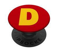 Letra D Ardilla Grupo A Juego Disfraz De Halloween Cosplay PopSockets PopGrip Adhesivo