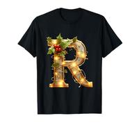 Letra de Acebo de Navidad R Espíritu Alegre Camiseta
