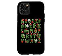 Letra de aprendizaje del alfabeto de Lady Bug ABC en la parte posterior Carcasa para iPhone 11 Pro