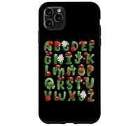Letra de aprendizaje del alfabeto de Lady Bug ABC en la parte posterior Carcasa para iPhone 11 Pro Max