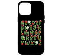 Letra de aprendizaje del alfabeto de Lady Bug ABC en la parte posterior Carcasa para iPhone 12 Pro Max