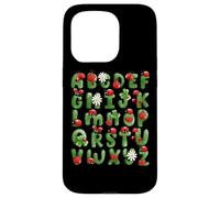 Letra de aprendizaje del alfabeto de Lady Bug ABC en la parte posterior Carcasa para iPhone 15 Pro