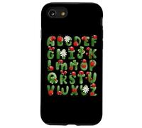 Letra de aprendizaje del alfabeto de Lady Bug ABC en la parte posterior Carcasa para iPhone SE (2020) / 7 / 8