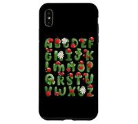 Letra de aprendizaje del alfabeto de Lady Bug ABC en la parte posterior Carcasa para iPhone XS Max