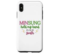 Letra de MINSUNG Hold My Hand in Our Youth Whatevership Skz Carcasa para iPhone XS MAX