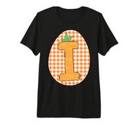 Letra de Zanahoria I Alfabeto Arte Linda decoración Inicial Camiseta Premium