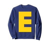 Letra E Ardilla Grupo A Juego De Disfraz De Halloween Cosplay Sudadera