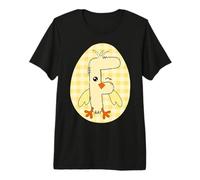 Letra F Letra del Alfabeto Arte Lindo Animal de Granja Decoración Inicial Camiseta Premium
