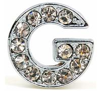 Letra G con Strass para deslizar de 14 mm. (Clase 1)
