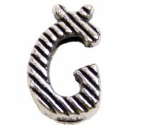 Letra Ğ [:] de metal para deslizar de 10 mm., para collares GogiPet