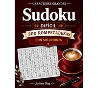Letra Grande Sudoku Libro de Juegos: Difícil: 200 Sudokus Difíciles en Letra Grande para Adultos y Personas Mayores | Juegos Mentales Desafiantes para ... Libro de Juegos : Fácil, Medio y Difícil)