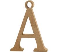 Letra, H: 8 cm, MDF, Å, 1pc