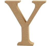 Letra, H: 8 cm, MDF, Y, 1 pieza